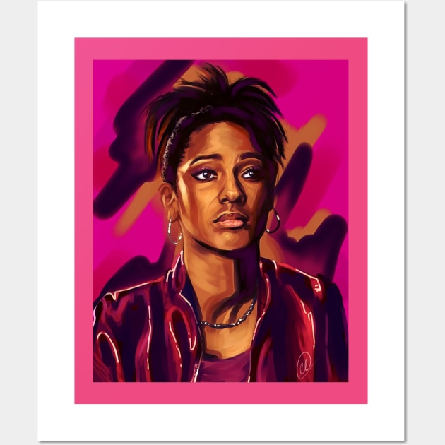 Martha Jones - painting Wall Art by dangerbeforeyou